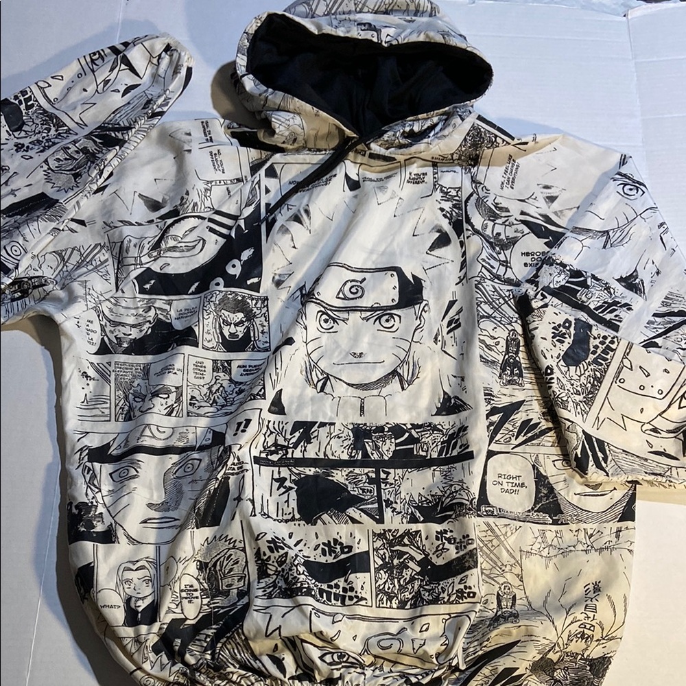 Anime Manga Print Nylon Shell Naruto
